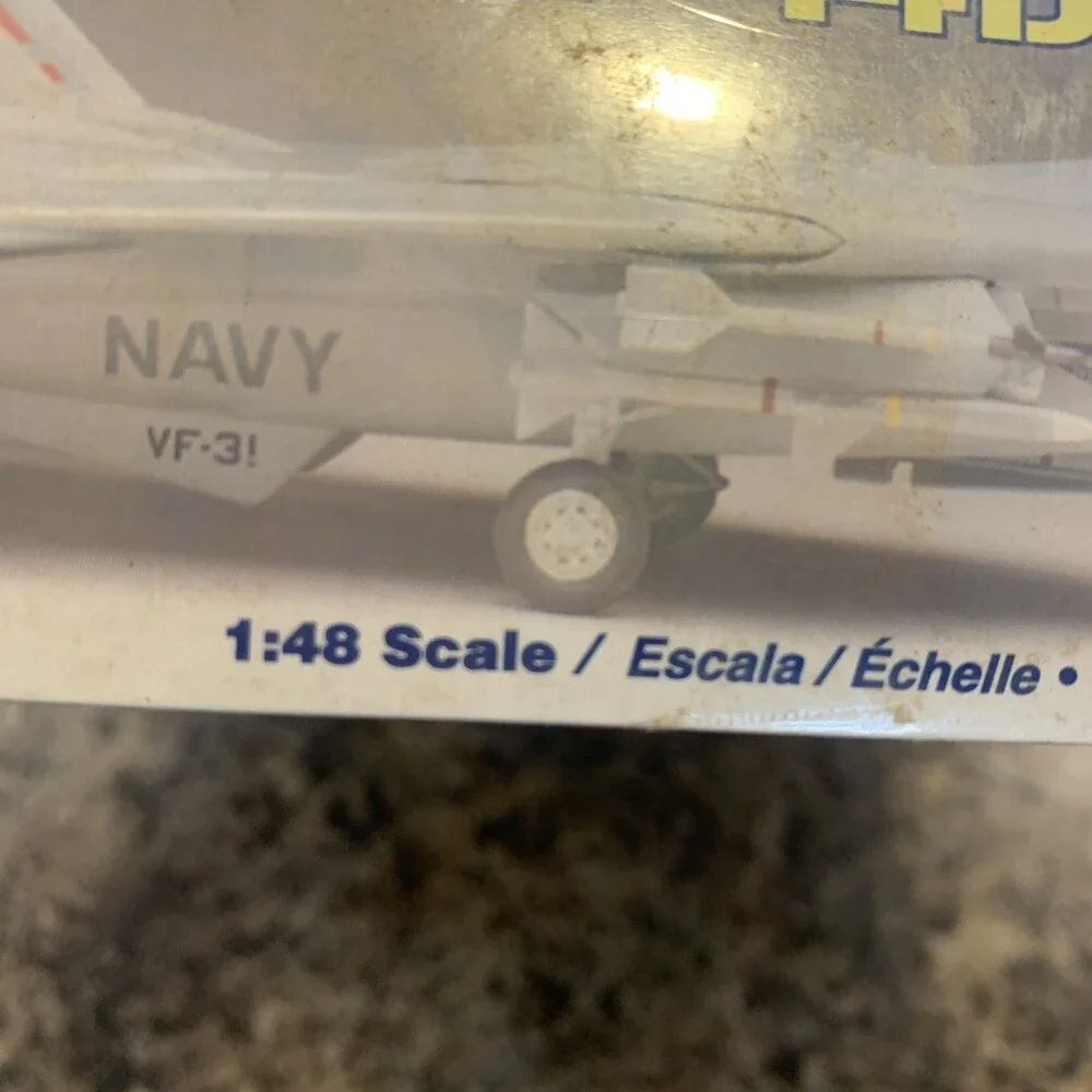Rebel F-14D Super Tomcat 1:48 Scale Model Navy Airplane Plastic Sealed